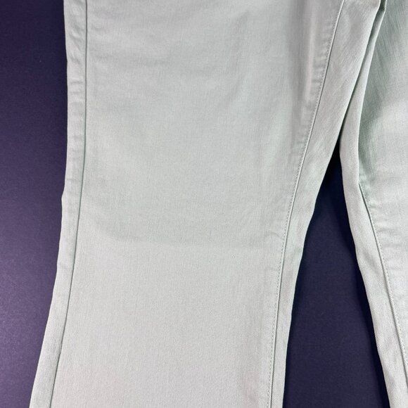 Not Your Daughters Jean Women Plus 42x28 High Rise Straight Green Denim Tag 20WT - Picture 4 of 16